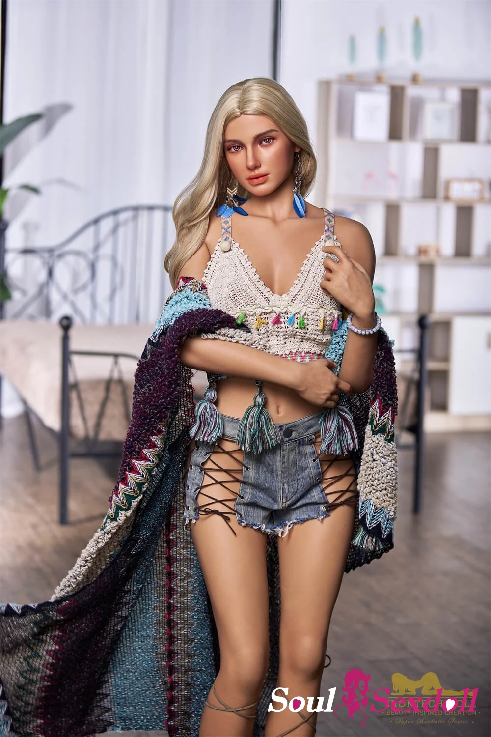 Soul Sex Doll A cup Pornstar Sex Doll 168cm S17 Luna 2.webp