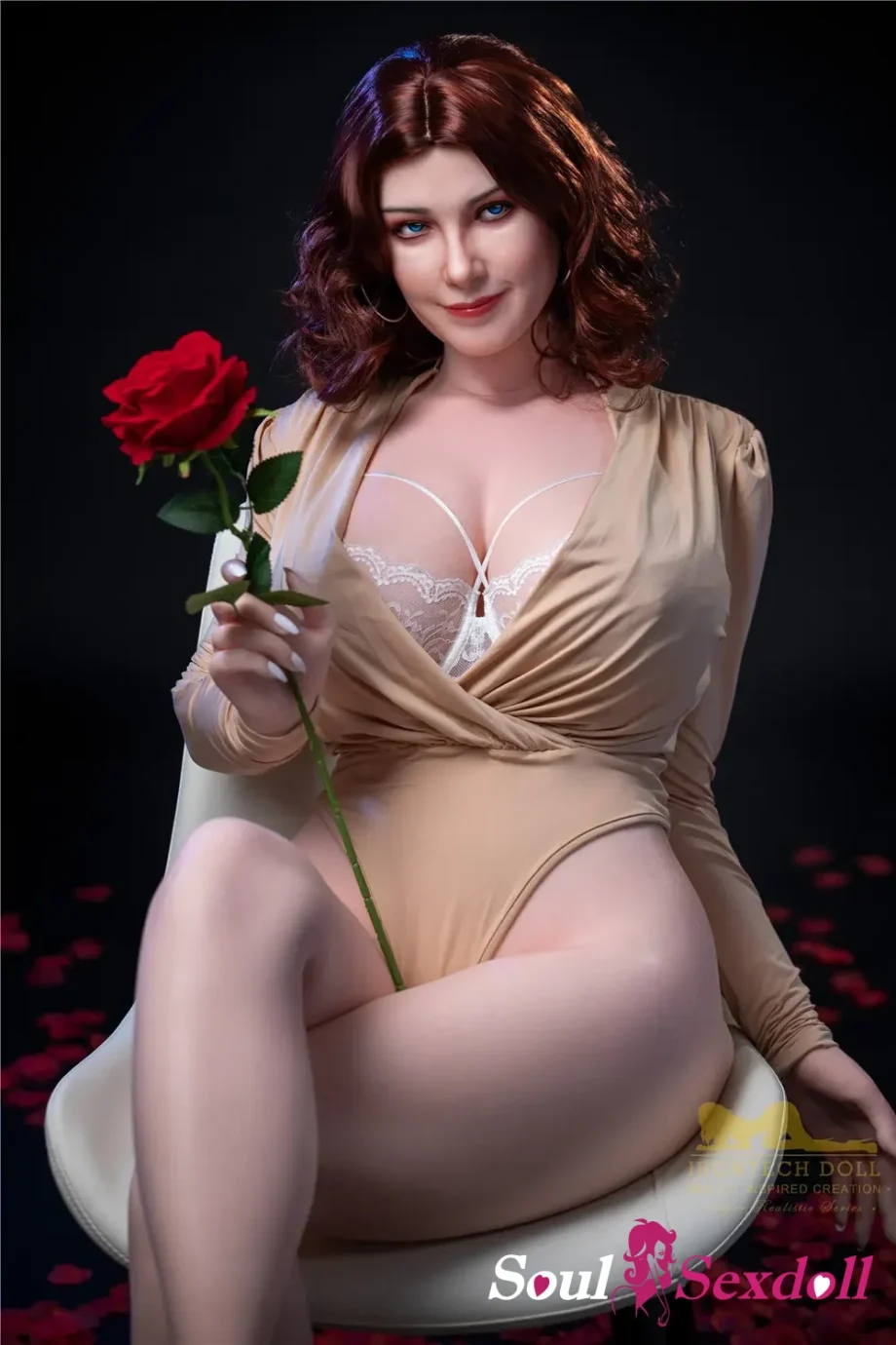 Soul Sex Doll H cup Big Ass Sex Doll 160cm S12 Carmel 0.webp