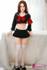 Soul Sex Doll 150cm F cup Asian Petite Figure Big Breasts Sex Doll Evelyn 8.webp