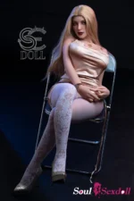 Boneca sexual de alma 157cm H xícara TPE Boneca sexual Sylvia Bell 0.webp