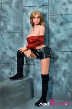 Soul Sex Doll 158cm F cup Enchanting Blonde Lifelike Big Breasts Sex Doll Nathalia 4.webp