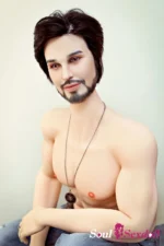 Soul Sex Doll 162cm Mature Lifelike Muscular Gay Male Sex Doll James 11.webp