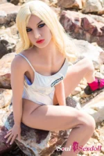 Soul Sex Doll 164cm E cup Blonde American Adult Love Sex Doll Jenna 9.webp