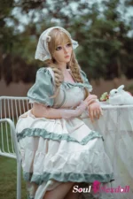 Soul Sex Doll 164cm F cup Realistic Seductive Alluring Sweet Blonde Lolita Big Breasts Sex Doll Vanessa 4.webp