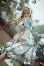 Soul Sex Doll 164cm F cup Realistic Seductive Alluring Sweet Blonde Lolita Big Breasts Sex Doll Vanessa 7.webp