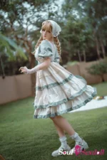 Soul Sex Doll 164cm F cup Realistic Seductive Alluring Sweet Blonde Lolita Big Breasts Sex Doll Vanessa 9.webp