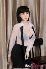 Soul Sex Doll 165cm F cup Pink Nurse Costume Sex Doll Ming 9.webp