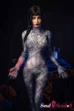 Soul Sex Doll 166cm F cup M Series Striking Asian Gwen Cosplay Sex Doll Blanche 3.webp