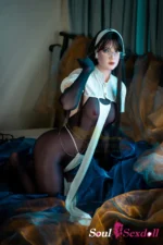 Soul Sex Doll A cup Cosplay Sex Doll Sexy Nun 162cm Minus S37 Yeona 4.webp