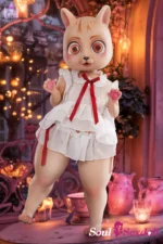 Soul Sex Doll A cup Silicone Sex Doll 90cm Bearrie 25.webp