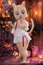 Soul Sex Doll A cup Silicone Sex Doll 90cm Bearrie 26.webp