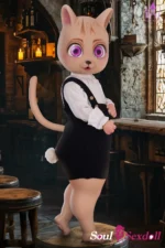 Soul Sex Doll A cup Silicone Sex Doll 90cm Bearrie 3.webp