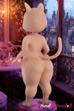 Soul Sex Doll A cup Silicone Sex Doll 90cm Bearrie 9.webp