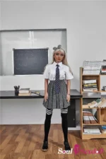 Soul Sex Doll B cup American Girl School Uniform Sex Doll 150cm Victoria 4.webp