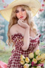 Soul Sex Doll B cup Blonde Life Size Sex Doll Hybrid 162cm S45 Tina 21.webp