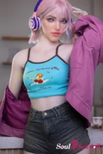Soul Sex Doll B cup Flat Chested Sex Doll TPE 162cm S46 Heidi 22.webp