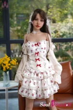 Soul Sex Doll B cup Silicone Sex Doll 158cm Janice 2.webp