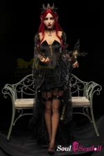 Soul Sex Doll C cup Red Hair Gothic Sex Doll 169cm S47 Gia 10.webp
