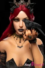 Soul Sex Doll C cup Red Hair Gothic Sex Doll 169cm S47 Gia 14.webp