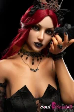 Soul Sex Doll C cup Red Hair Gothic Sex Doll 169cm S47 Gia 17.webp