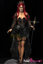Soul Sex Doll C cup Red Hair Gothic Sex Doll 169cm S47 Gia 27.webp