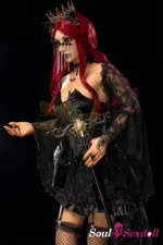 Soul Sex Doll C cup Red Hair Gothic Sex Doll 169cm S47 Gia 29.webp