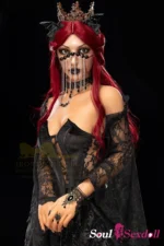 Soul Sex Doll C cup Red Hair Gothic Sex Doll 169cm S47 Gia 3.webp