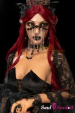 Soul Sex Doll C cup Red Hair Gothic Sex Doll 169cm S47 Gia 4.webp