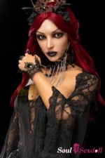 Soul Sex Doll C cup Red Hair Gothic Sex Doll 169cm S47 Gia 5.webp