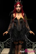 Soul Sex Doll C cup Red Hair Gothic Sex Doll 169cm S47 Gia 6.webp