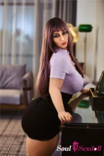 Soul Sex Doll E cup BBW Love Doll 156cm Natalia 11.webp