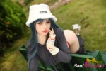 Soul Sex Doll E cup Blue Hair Sex Doll 159cm Plus S41 Joline 5.webp