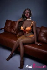 Soul Sex Doll G cup Black Sex Doll TPE 164cm plus Rebecca 14.webp