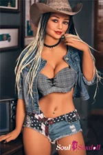 Soul Sex Doll G cup Cowgirl Sex Doll 164cm Rose 13.webp