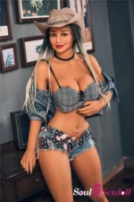 Soul Sex Doll G cup Cowgirl Sex Doll 164cm Rose 15.webp