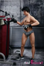 Soul Sex Doll TPE Poupée sexuelle musclée 162cm Charles 5.webp